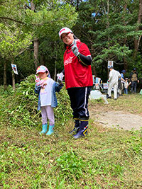 イヌマキの育樹祭